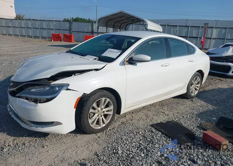 2015 Chrysler 200 Limited из США, поврежденный, VIN 1C3CCCAB8FN744693